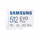 Samsung mSDXC 512GB Evo Plus 130 MB/s UHS-I U3