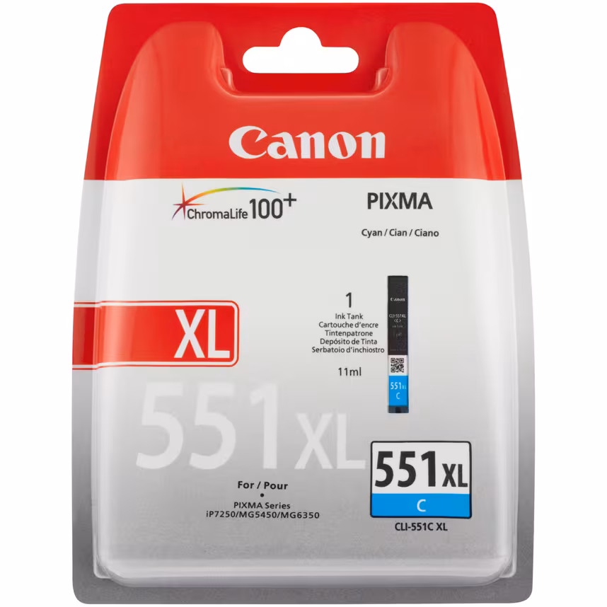 Canon CLI-551C XL Tinte cyan 11ml