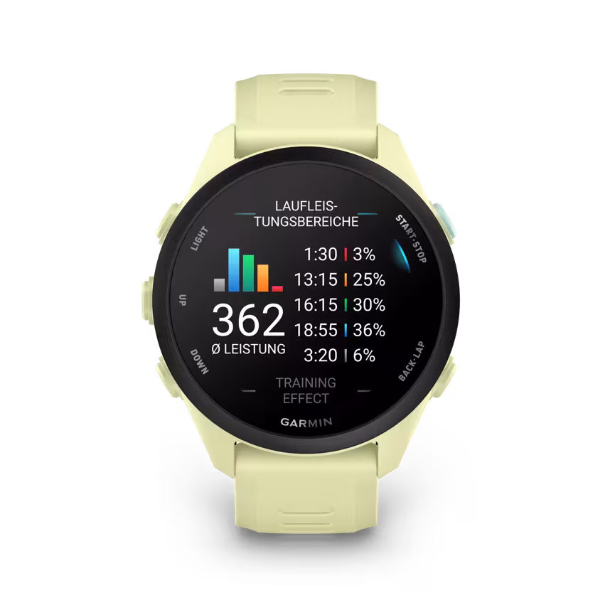 Garmin Forerunner 70 zitrone/schwarz