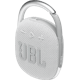 JBL Clip4 Bluetooth-Lautsprecher mit Karabinerhaken weiß