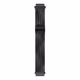 Polar Wechselband 20mm geflochten Garn schwarz S-L
