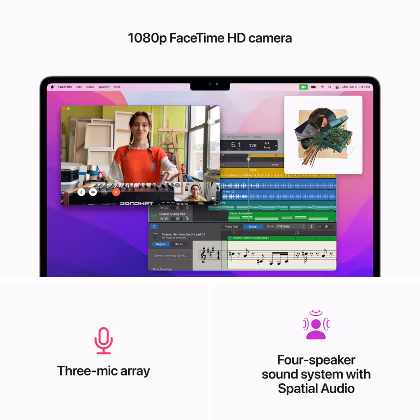 Apple MacBook Air 13"/M2/8CPU/8GPU/16GB/256GB/polarstern