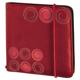 Hama 95669 CD-/DVD-/Blu-ray-Tasche 24 rot