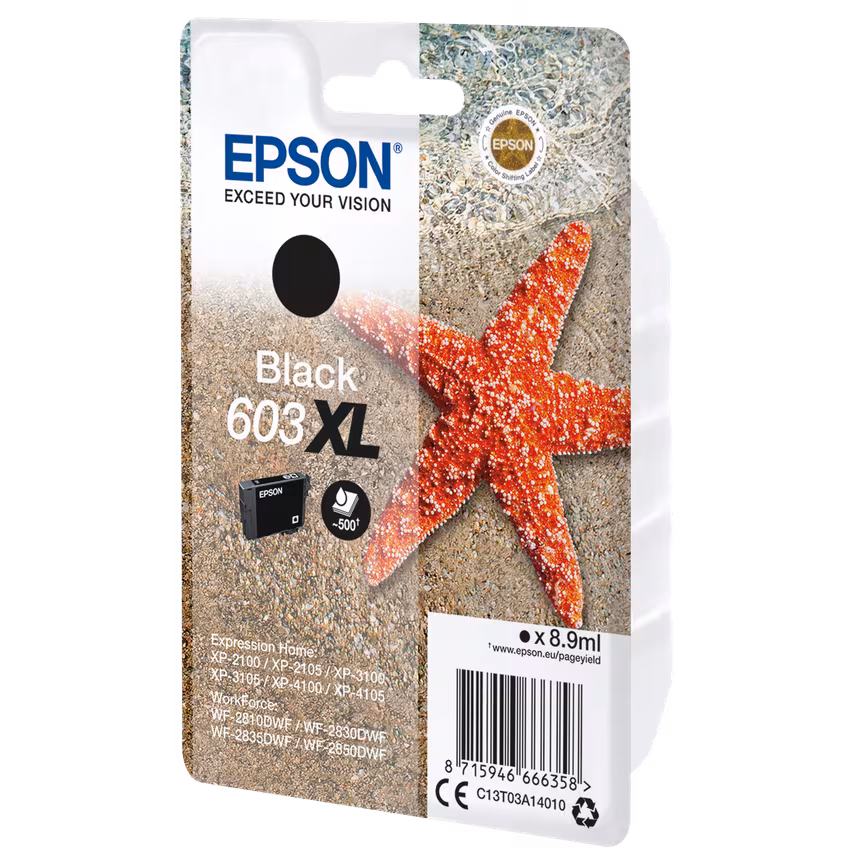 Epson 603XL Tinte schwarz