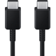 Sam Data USB-C/USB-C 25 Watt 1,8 Meter Black
