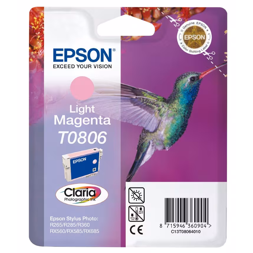 Epson T0806 Tinte Photo Light Magenta 7,4ml