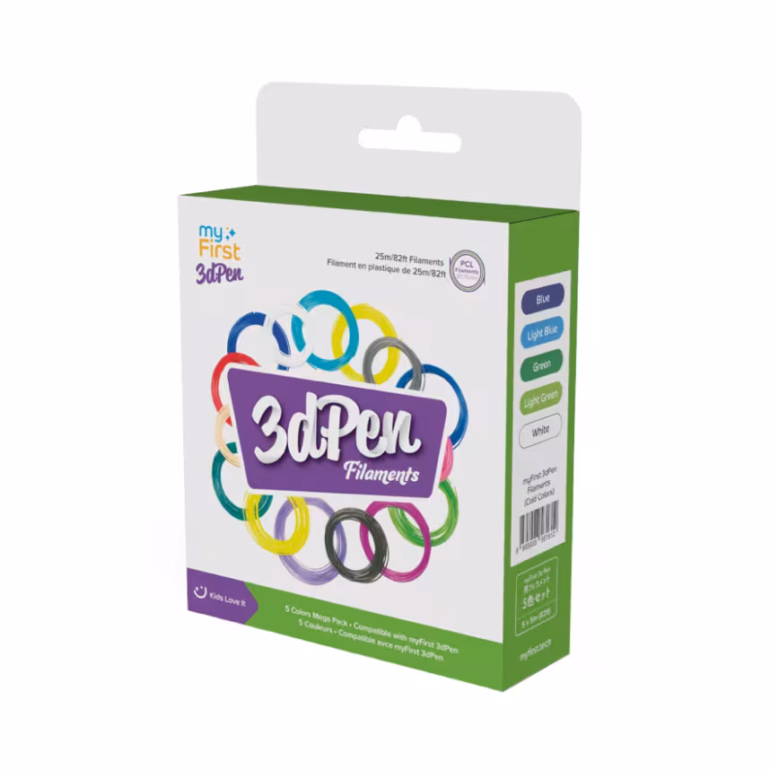 MyFirst 3D Pen Filaments Cold Color 5er Pack