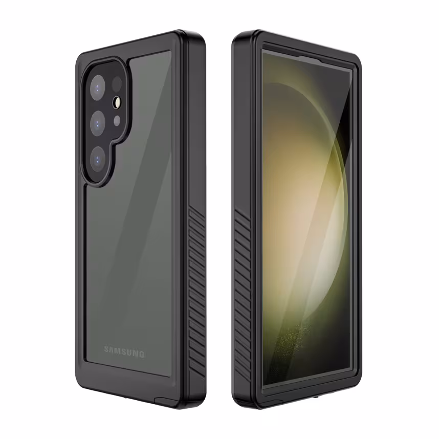 felixx IP68 Waterproof case Black - Samsung Galaxy S24 Ultra