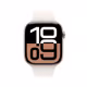 Apple Watch S10 GPS 46mm rose gold Alu Case + blush Band S/M