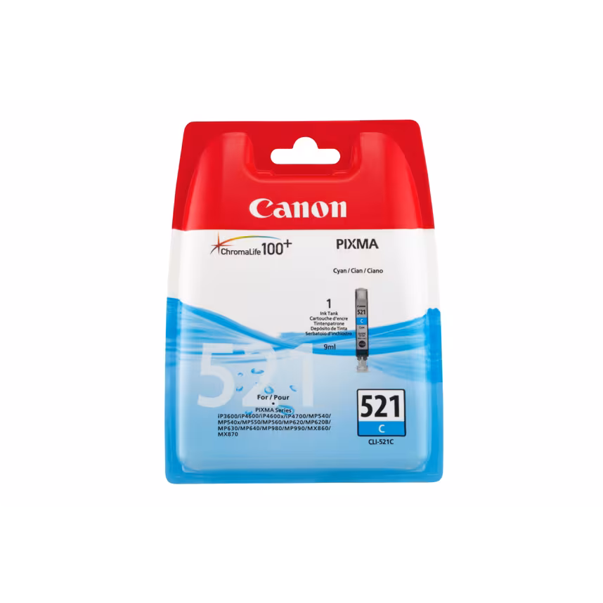 Canon CLI-521 Tinte cyan 9ml