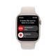 Apple Watch S8 Cellular Edelstahl 45mm Sportband sternenl.