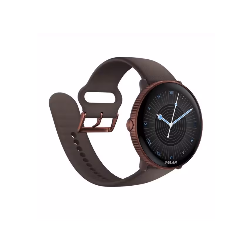 Polar Ignite 3 Titan bronze mit Lederarmband