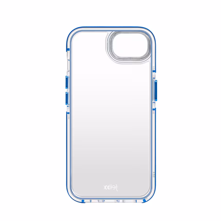 Felixx Back Shockproof mit Stand Apple iPhone SE4 Blau