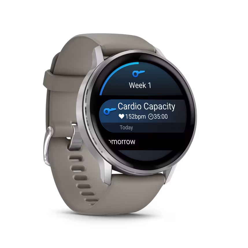 Garmin Venu 4 45mm Schwarz/Silber Grau