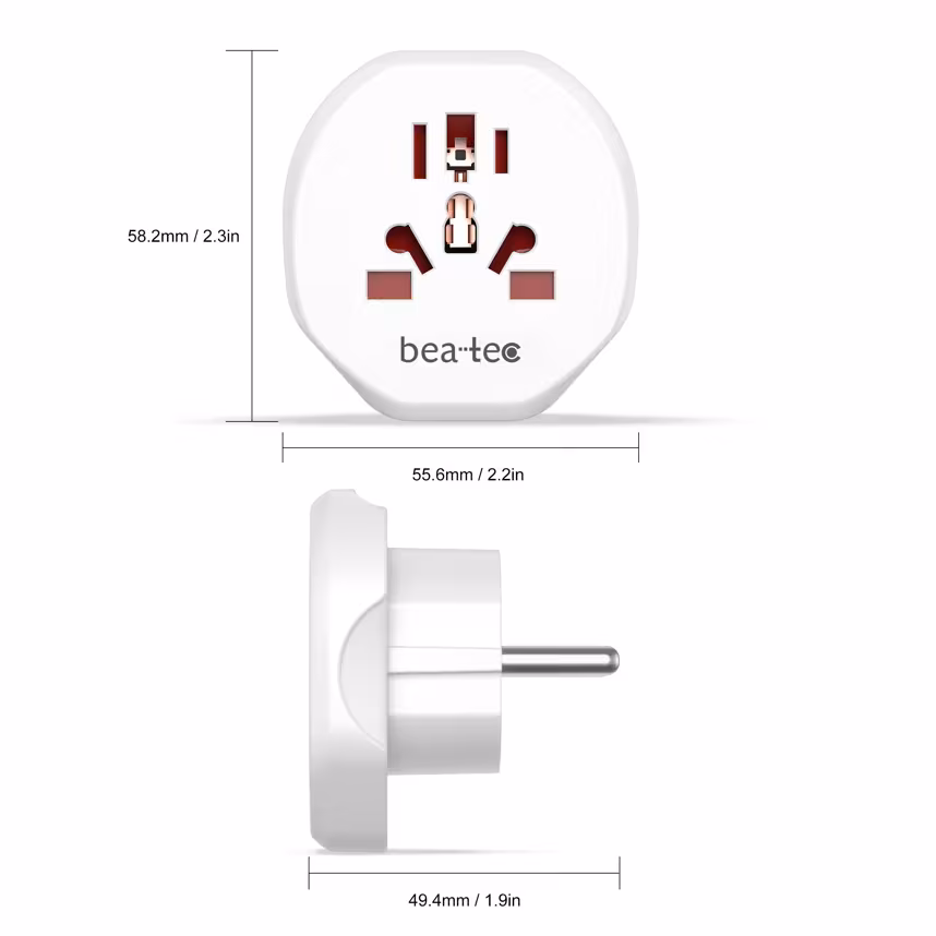 Beatec World to EU Adapter