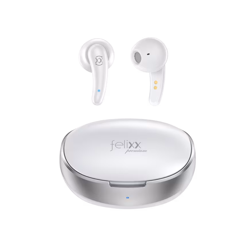 felixx Premium BT TWS Headset Essence 2 white