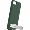 IOMI Backcover Silikon Kickstand Apple iPhone SE dark green