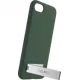 IOMI Backcover Silikon Kickstand Apple iPhone SE dark green