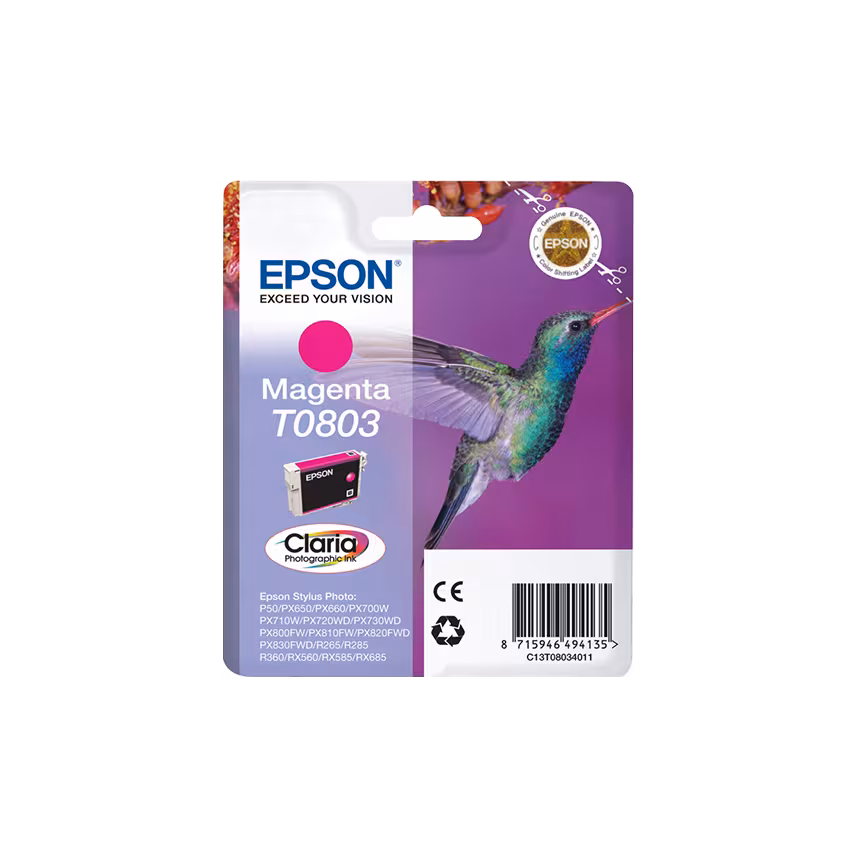 Epson T0803 Tinte Photo Magenta 7,4ml