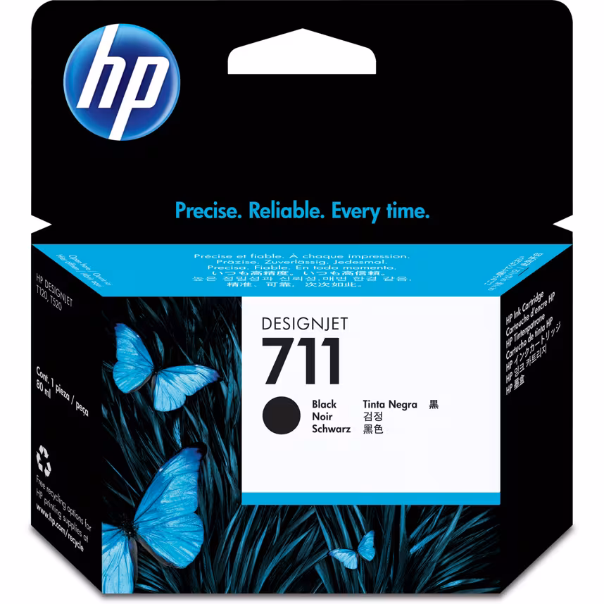 HP 711 CZ129A Tinte black