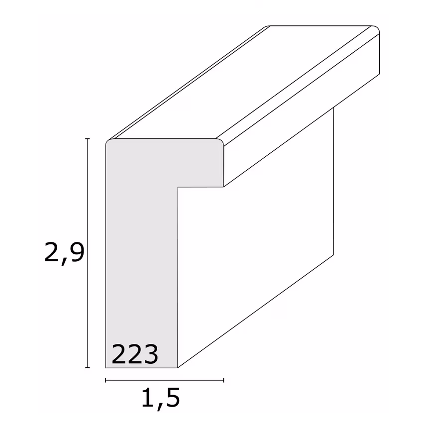 Deknudt S223K7P1 20x30 Holz taupe