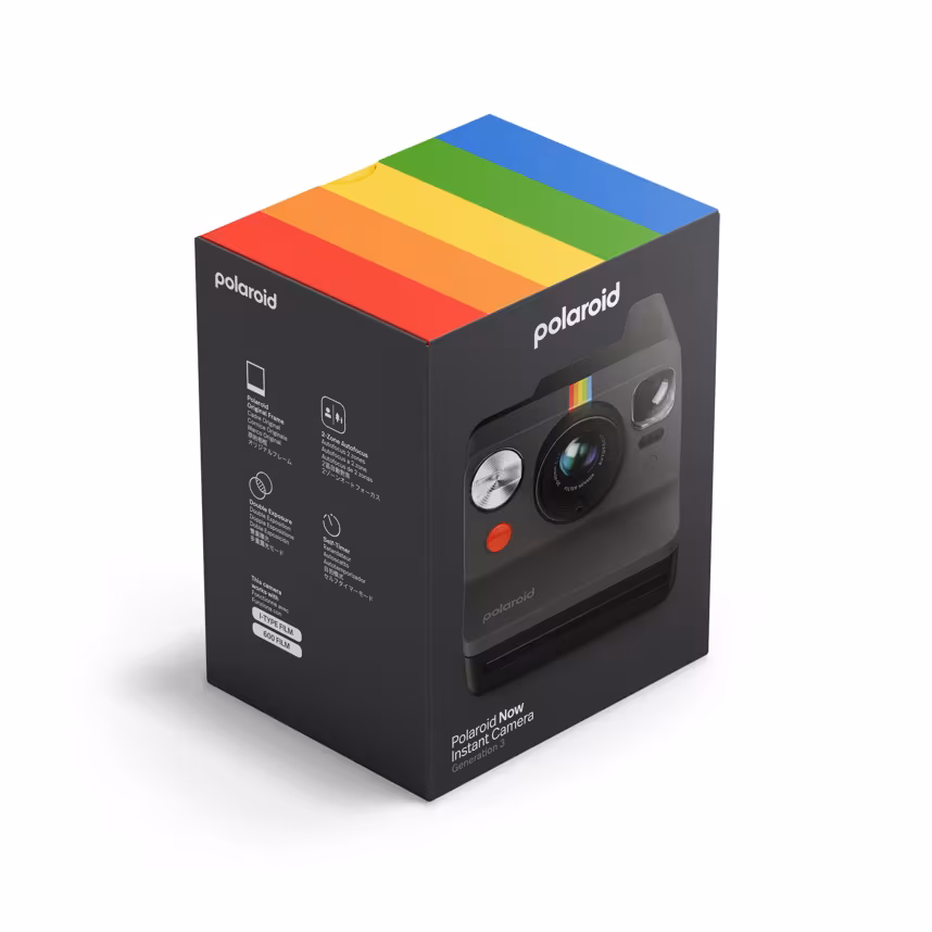 Polaroid Now Gen. 3 schwarz