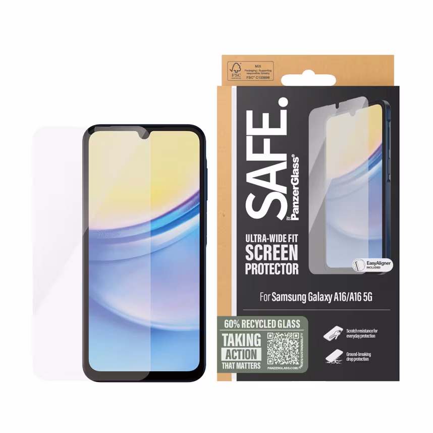 PanzerGlass Displayschutz  Samsung Galaxy A16