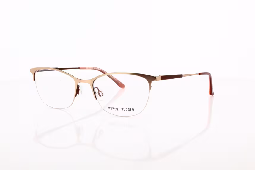 Robert Rüdger RR 3253 222-01 Damenbrille Halbrand Metall