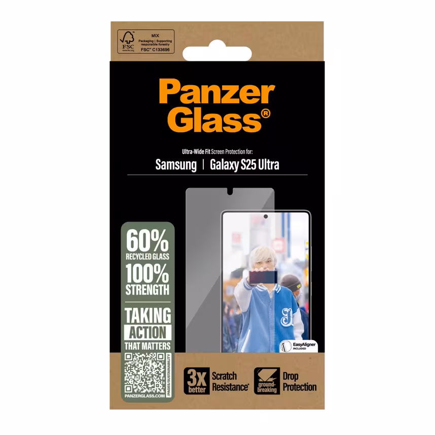 PanzerGlass® Screen Protector Samsung Galaxy S25 Ultra