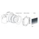 Cokin A458 A-Adapter 58mm