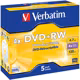 Verbatim DVD+RW 4,7GB 4x JC 5er