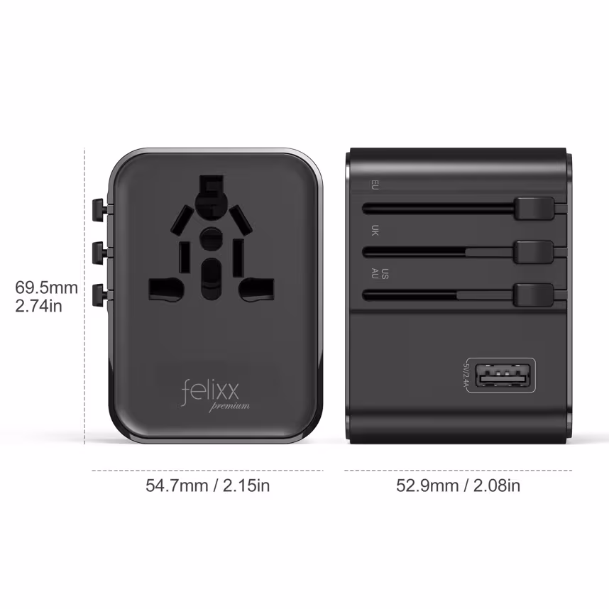 Felixx premium World Adapter 17W