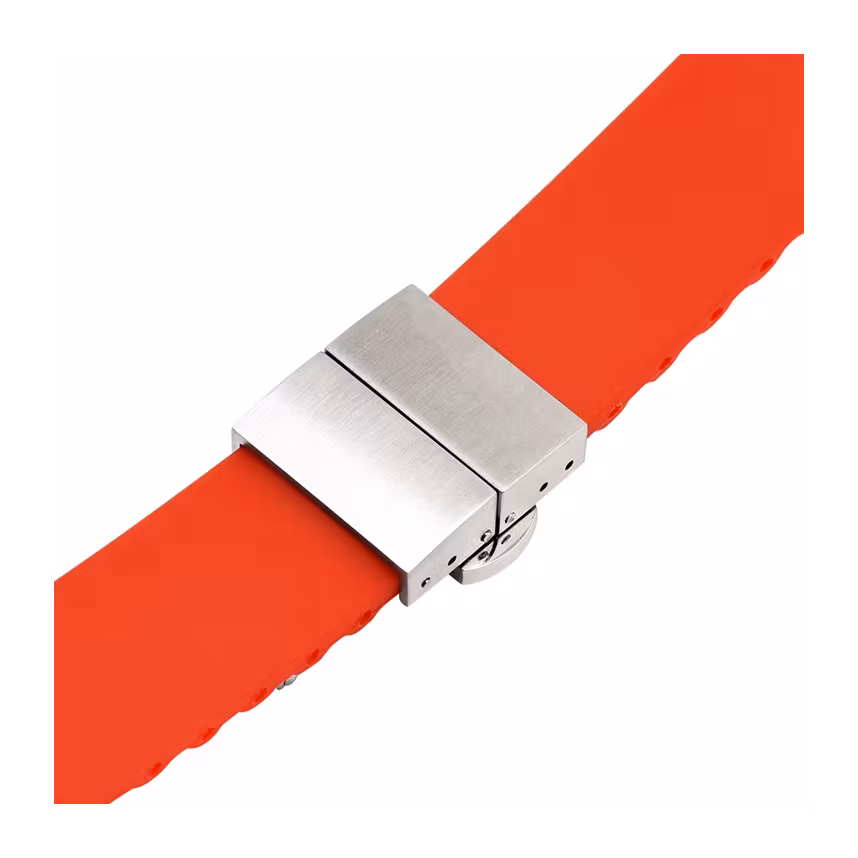 Mika Uhrenarmband Uni 18mm Silikon rot