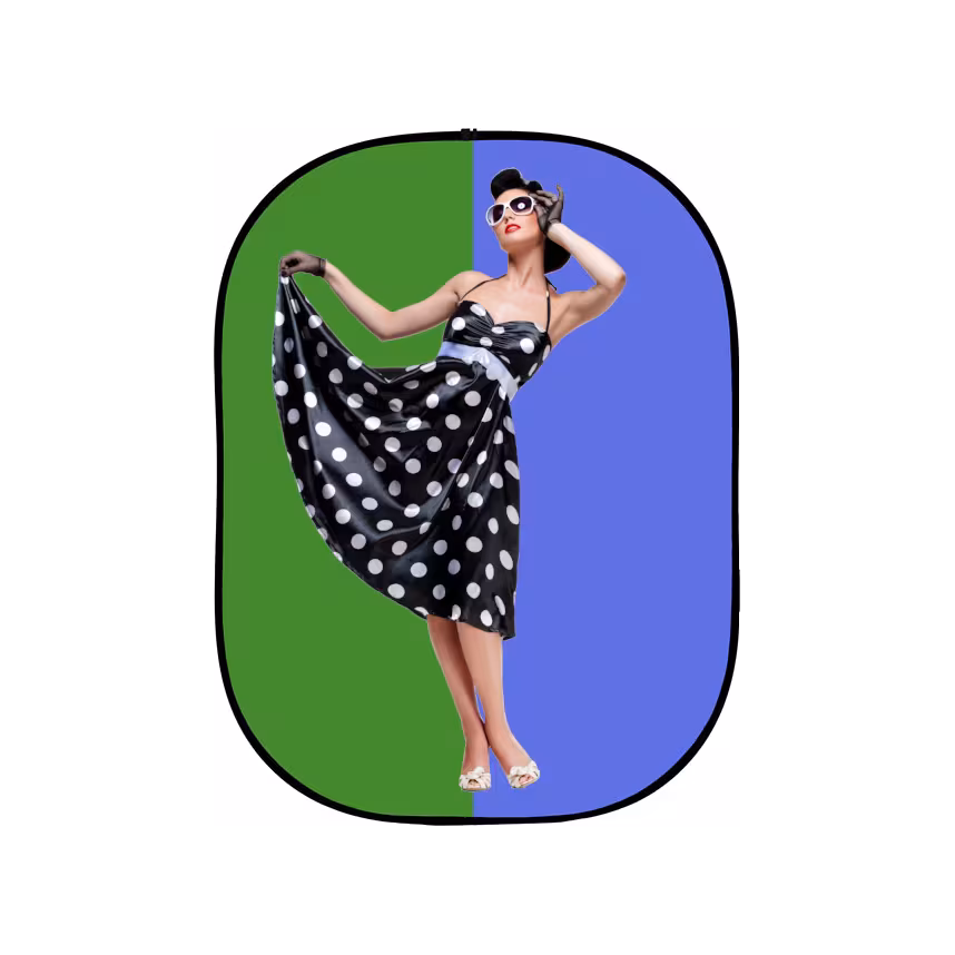 Felixx Influencer Green/Blue Screen 150x200cm inkl. Stativ