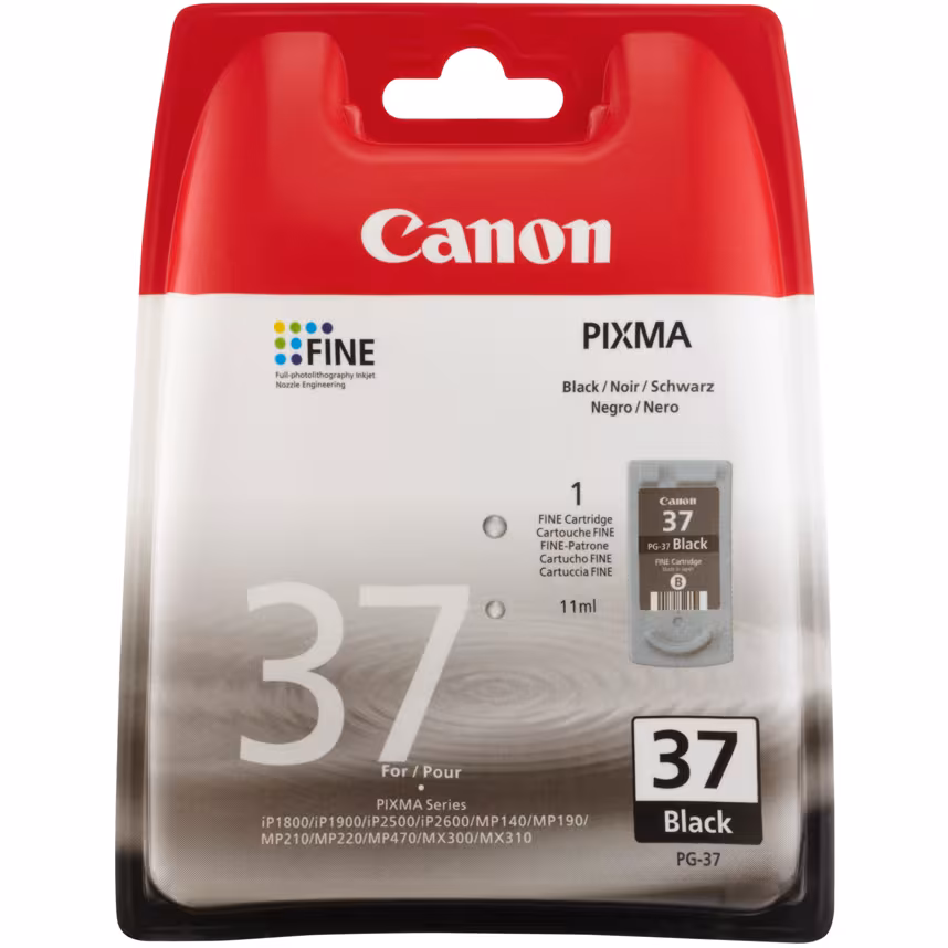 Canon PG-37 Tinte schwarz 11ml