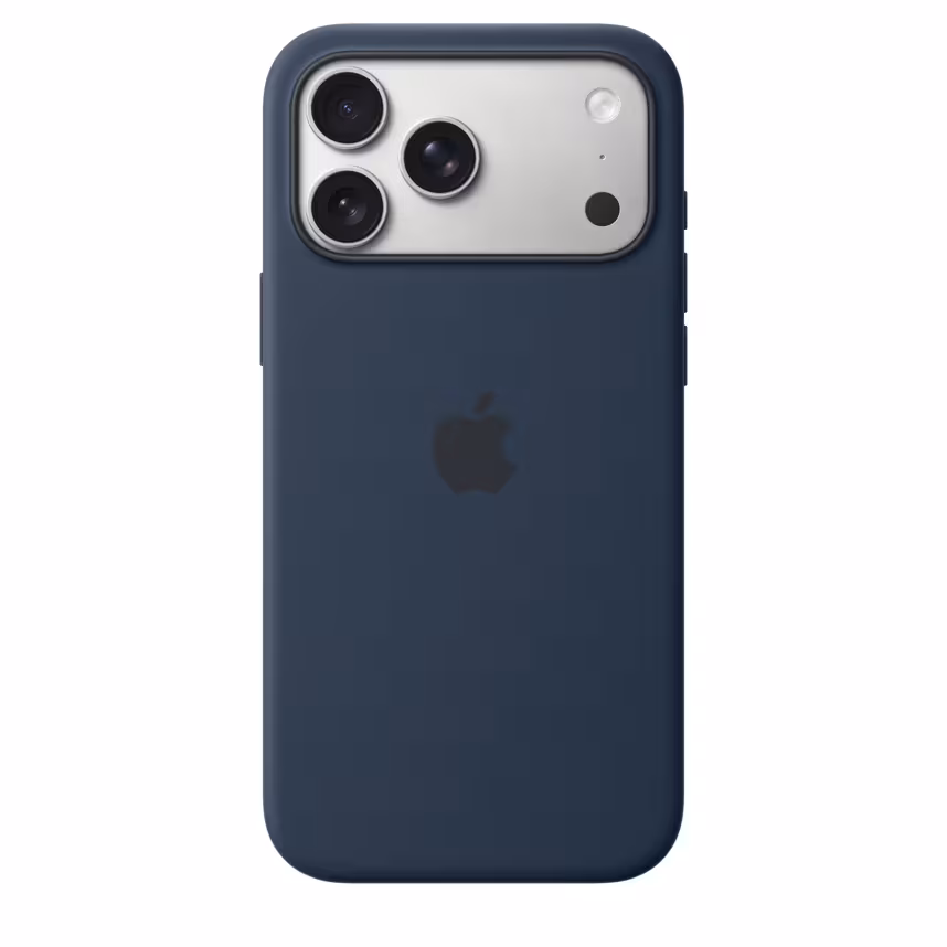 Apple iPhone 17 Pro Max Silicone Case mit MagSafe Midnight