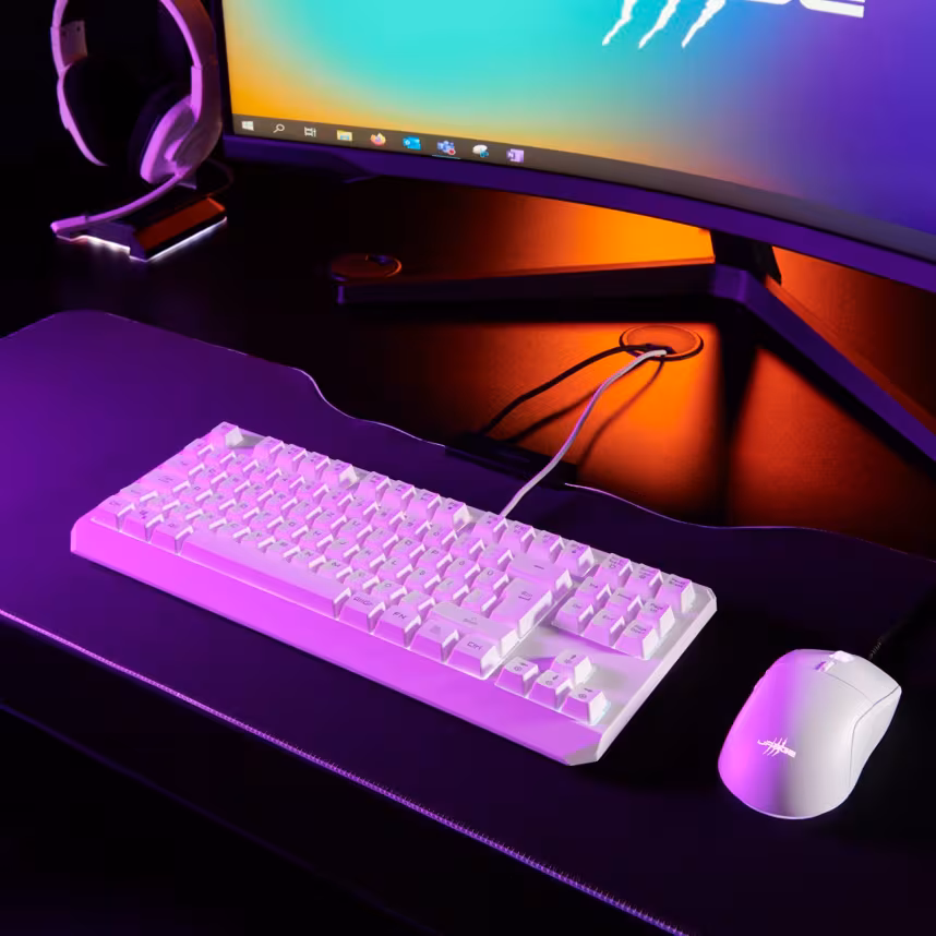 Urage Gaming Keyboard Exodus 220 weiß