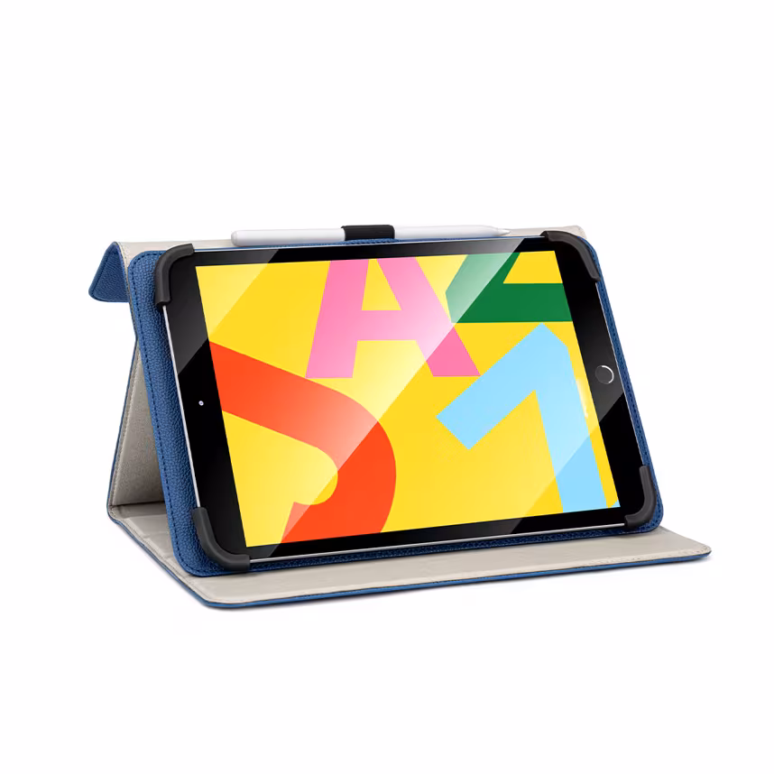 felixx Univ. Tab Case 10-11" Blue drehb. Stand + Stifth.