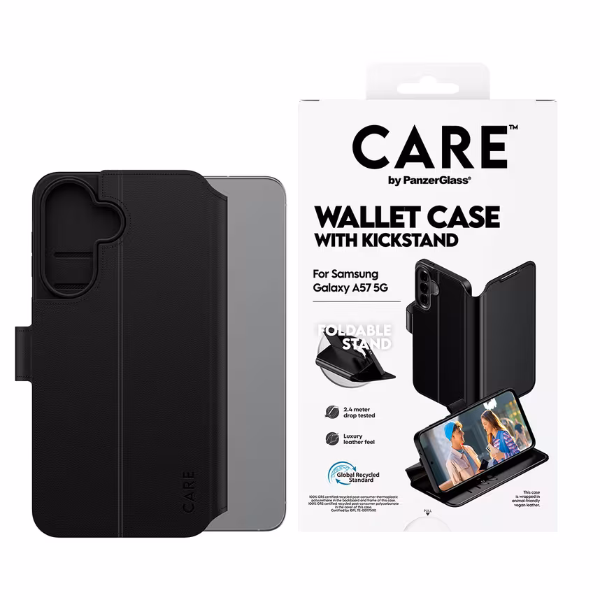 Care Wallet Case mit Kickstand Samsung Galaxy A57 5G