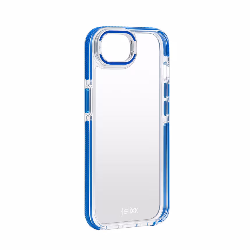 Felixx Back Shockproof mit Stand Apple iPhone SE4 Blau