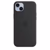 Apple iPhone 14 Plus Silikon Case mit MagSafe mitternacht