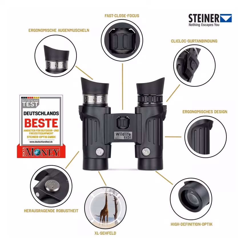 Steiner Wildlife 8x24 Fernglas