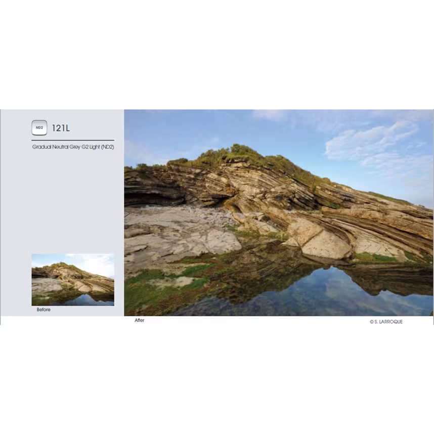 Cokin Z121L Grau Verlauf ND 2