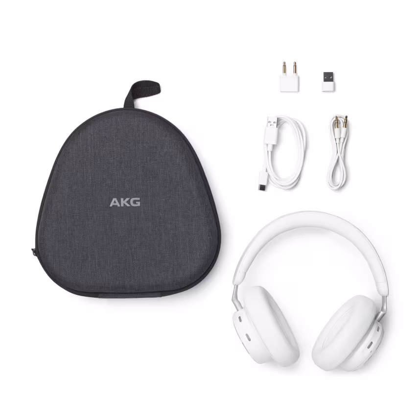 AKG N9 Hybrid ANC Wireless Over-Ear White
