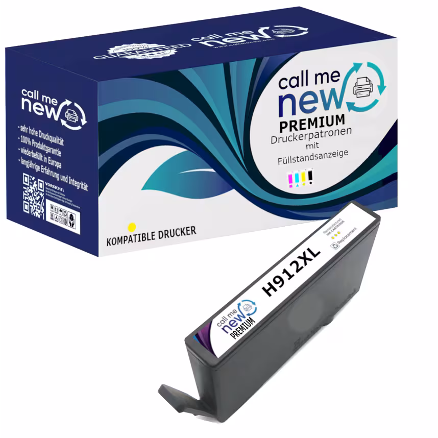 CMN Premium aufber. Tintenpatrone f&uuml;r HP903XL gelb