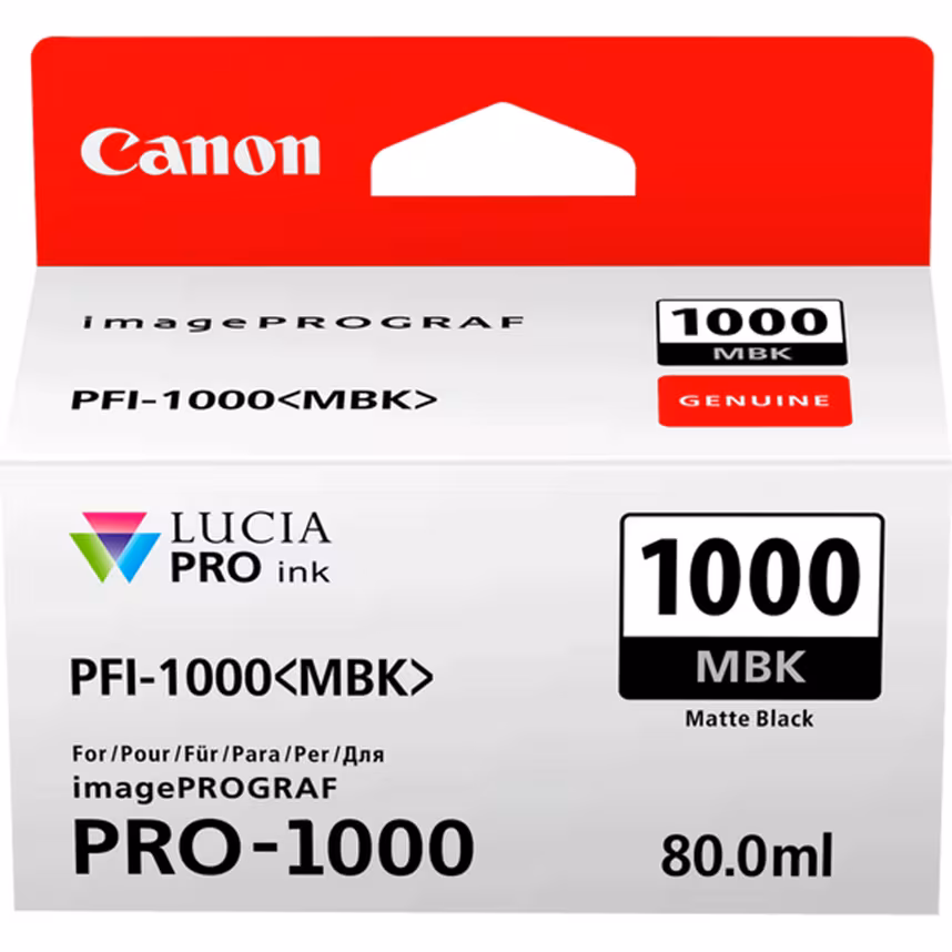 Canon PFI1000MB matte black imagePrograf Pro 1000
