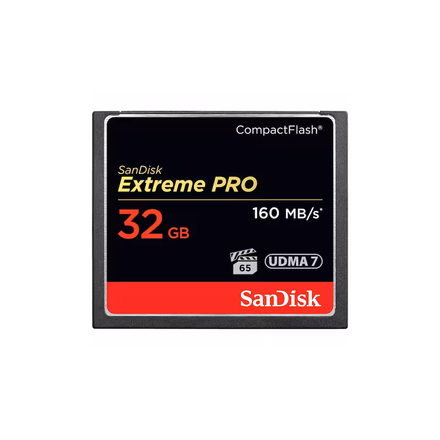 SanDisk 32GB Extr Pro 160MB UDMA7