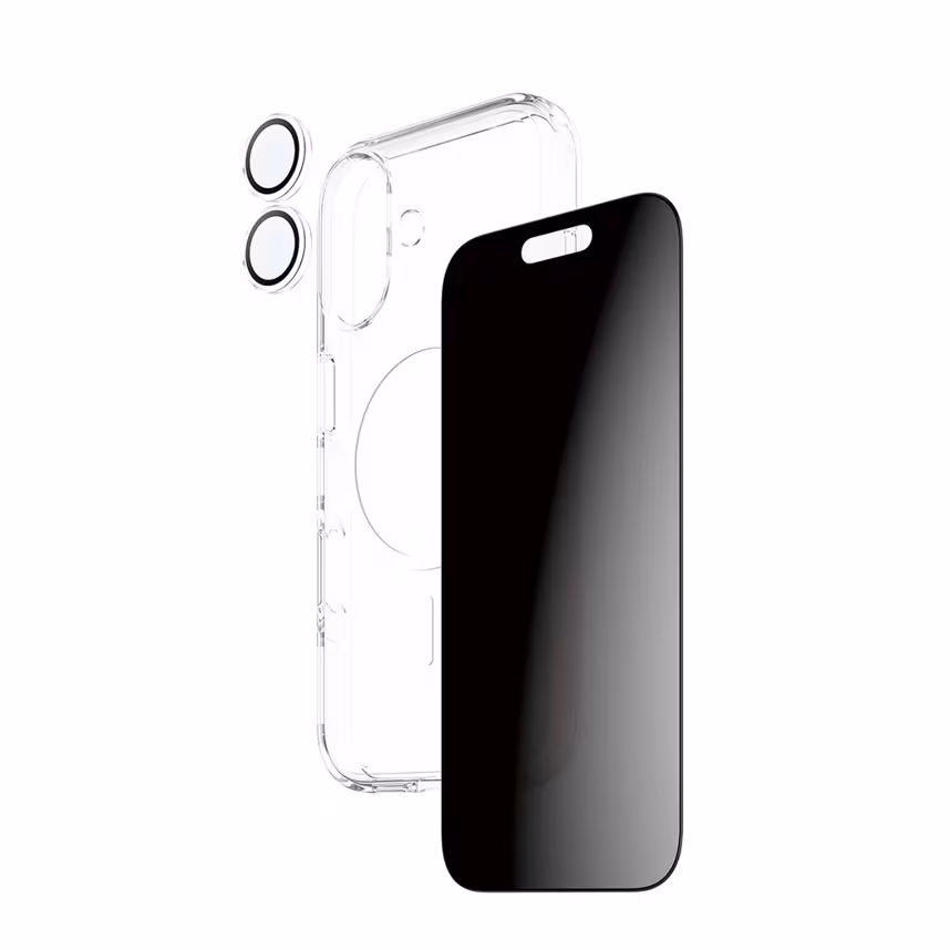 PanzerGlass CARE 3-in-1 Flagship Privacy iPhone 17