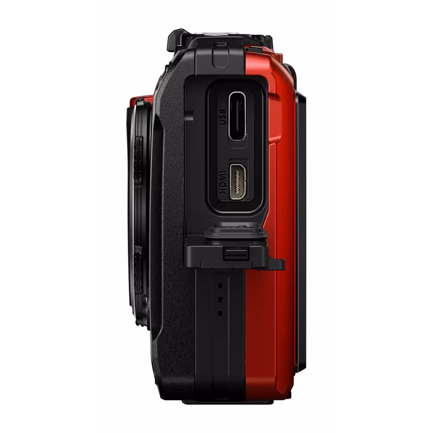 OM System TG-7 rot Outdoor-/Unterwasserkamera
