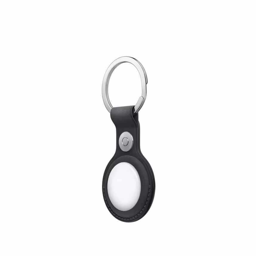 Apple iPhone AirTag FineWoven Key Ring Black
